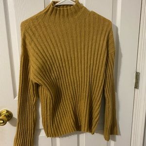 Mustard yellow turtle neck